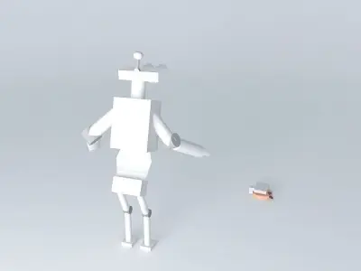 Robot Free 3D model 5
