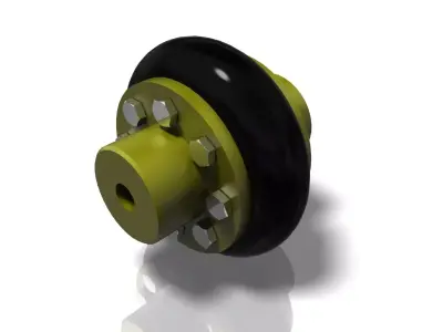 Coupling Antares AT 50 Free 3D model