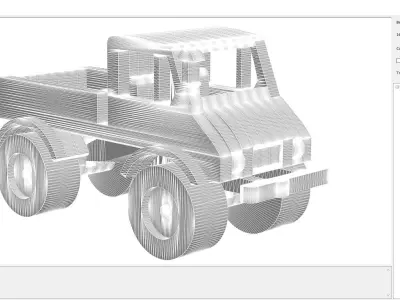 Car - Unimog406 3D print model purchase