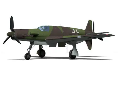 Dornier Do335 A-0 3D model