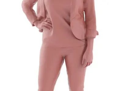 Rosy Posed 016