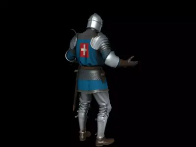 Templar Knights  3D model