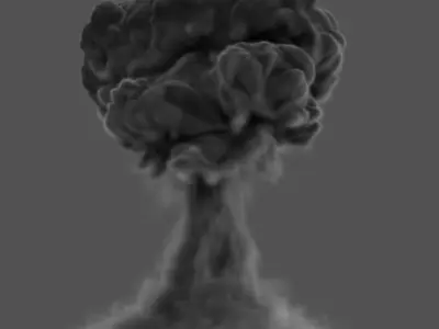 FumeFX Mega Pack Low-poly 3D model