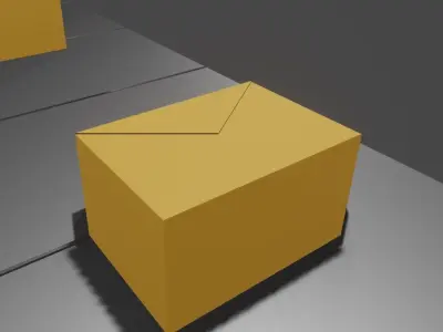 Machine Industrial - Line - Maquina Low-poly 3D model