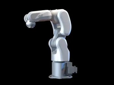  industrial robot arms 3 3D model