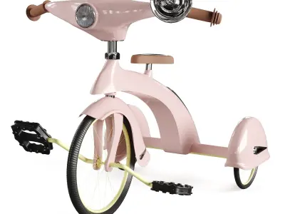 Baby bike tricycle 3D model