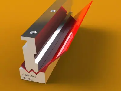 V de pliage  Free 3D model