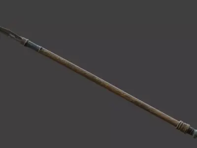 Viking Spear 3D Model V04 Low-poly 3D model