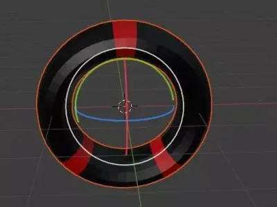 3d model Tire  3D model