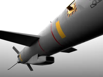 Delilah Cruise Missile 3D model purchase