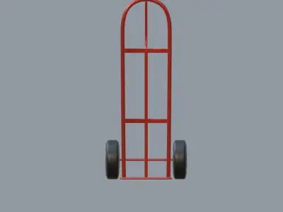 Hand Truck 3D model shop