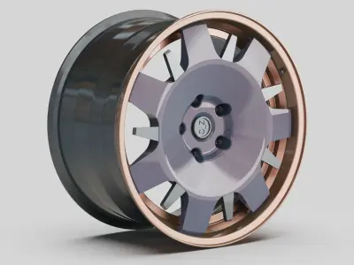 rims bean wheel auto moto garage tuning  3D model