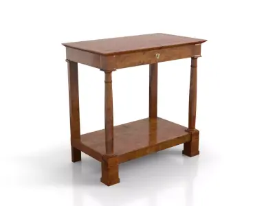 French Empire Table Mid 19th Century 3D model