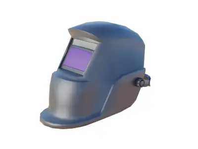 Welding Helmet Low-poly 3D model purchase