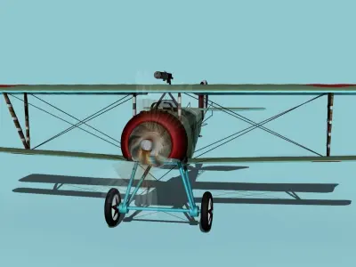 Nieuport 11 VHP V11 3D model