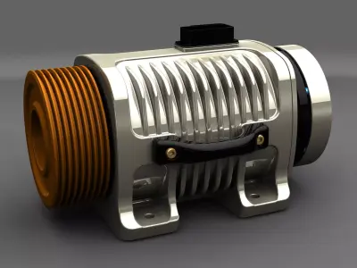 Elevator Motor 3D model purchase