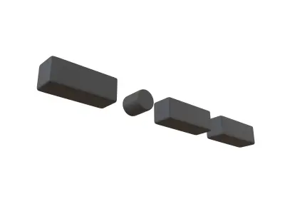 Morse Code Y v1 001 Low-poly 3D model