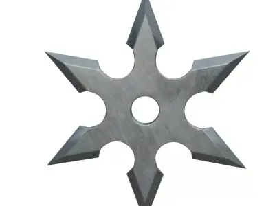 Ninja Star 3D model