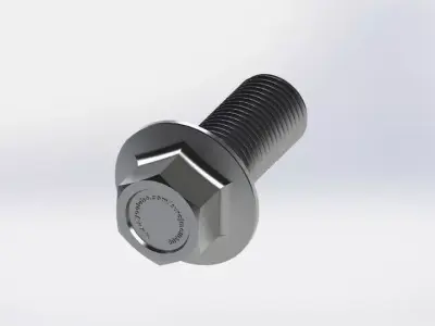 Cap Nut Free 3D model
