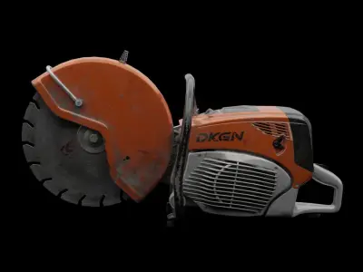 Steal Saw 3D model