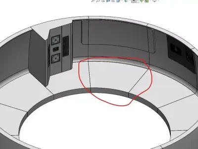USS Enterprise Bridge Floor - The Wrath of Khan 3D print model