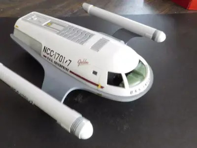 Matt Jefferies TOS Concept Shuttle 3D print model
