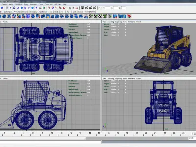 Mini Loader 3D model by sanchiesp