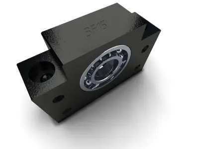 BF15 supports 3D model