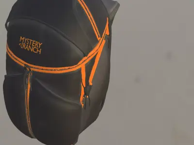 Tactical Adventure Backpack HighQuality 3D model