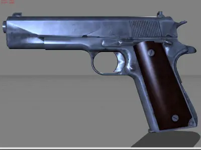 M1911 Pubg Low-poly 3D model