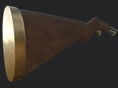Royal shotgun  Low-poly 3D model