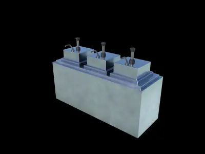 Dispensers 3D model