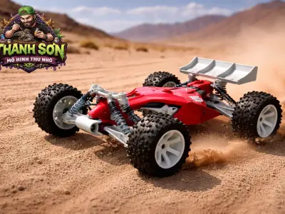 RC Truggy 1 10 Off Road Racing Car 3D Model High Detail 3D print model