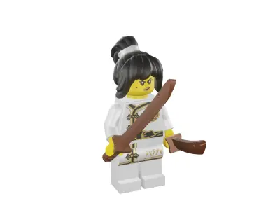 3D print minifigure - 71019-2-Spinjitzu-Training-Nya 3D print model