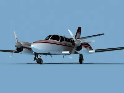 Cessna F406 Caravan II V02 3D model