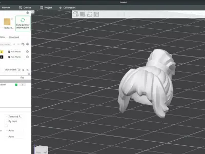 Custom3Dprint Minifigure Accessory - Minifigure Hair S2 - 076 3D print model