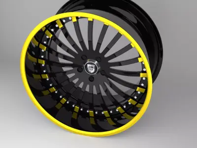 Lexani Forged LF-714 Wheels 3D model