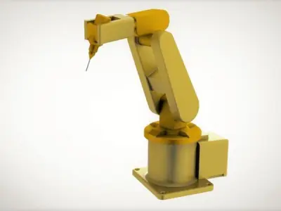 Industrial drilling manipulator  3D model