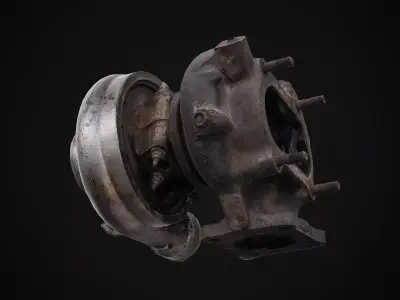 Turbocharger 7MGTE CT26 - Photogrammetry 3D model