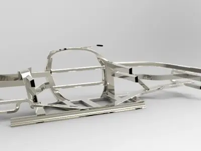 Shield DR3 Titanium Frame Free 3D model