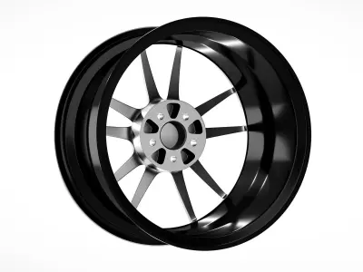 HRE FF04 Low-poly 3D model