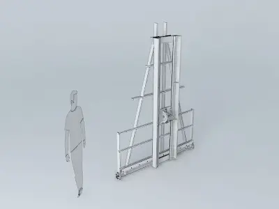 Serra Panel Esquadrejadora 3D model