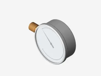 Pressure Gauge  Free 3D model