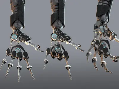  Robotic hand anatomy 04 