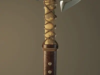 Medieval Ax 3D model