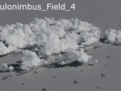 Akna 3D Complete Cloud Catalogue Low Res Sample Pack Free 3D model