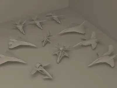 ABC helicopter 3D model