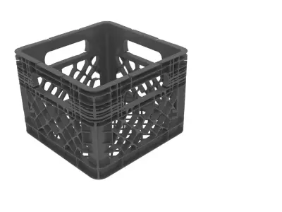 Plastic Crate 3D model