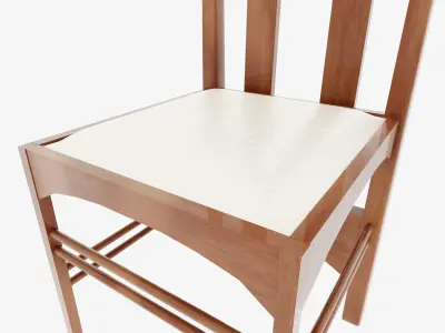 Mackintosh - Argyle High Back Chair 3D model