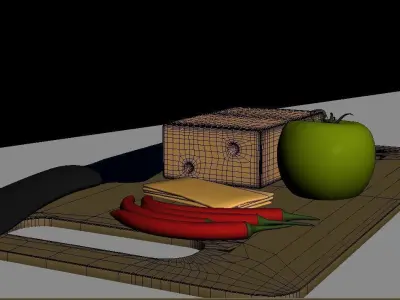 Modern Kitchen  3D model purchase